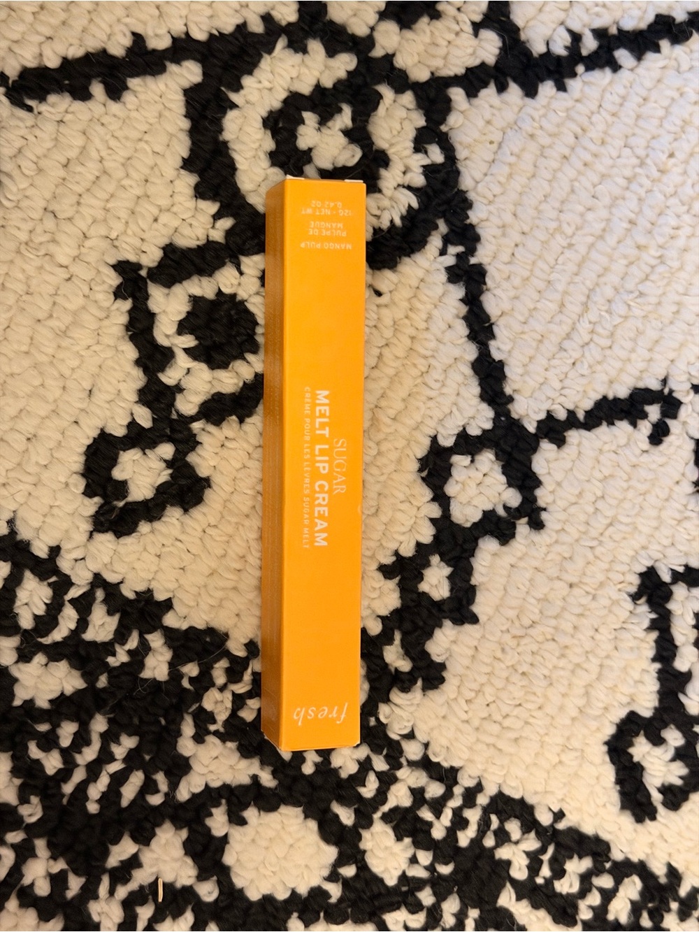 fresh Sugar Melt Lip Cream — Bright Orange Packaging